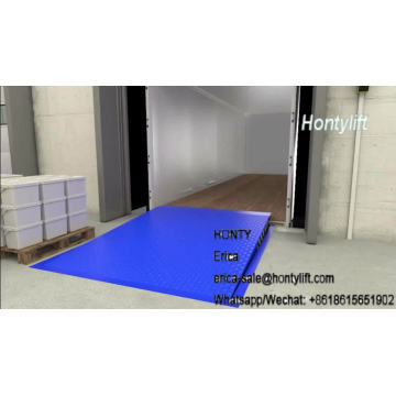 Factory warehouse dock ramp container loading dock leveler